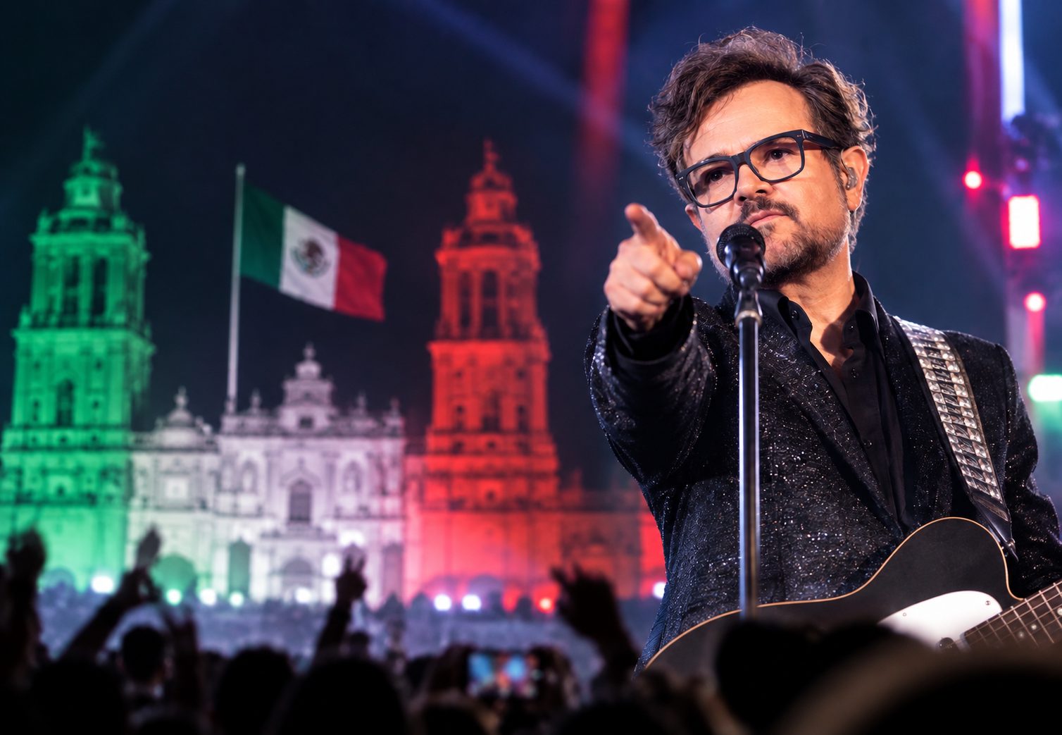 “¡Pidan canciones mías!”: Aleks Syntek causa polémica durante el festejo del 15 de septiembre Post feature image