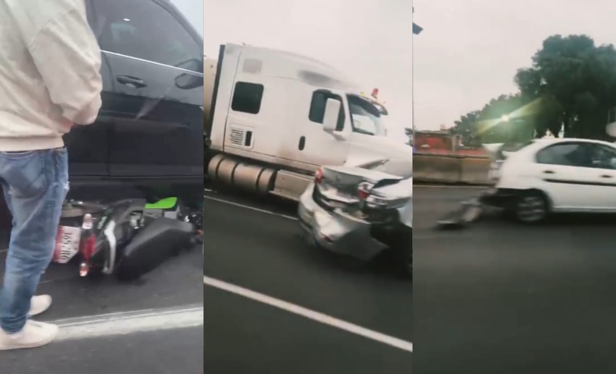 Carambola en la México-Pachuca deja un motociclista sin vida Post feature image