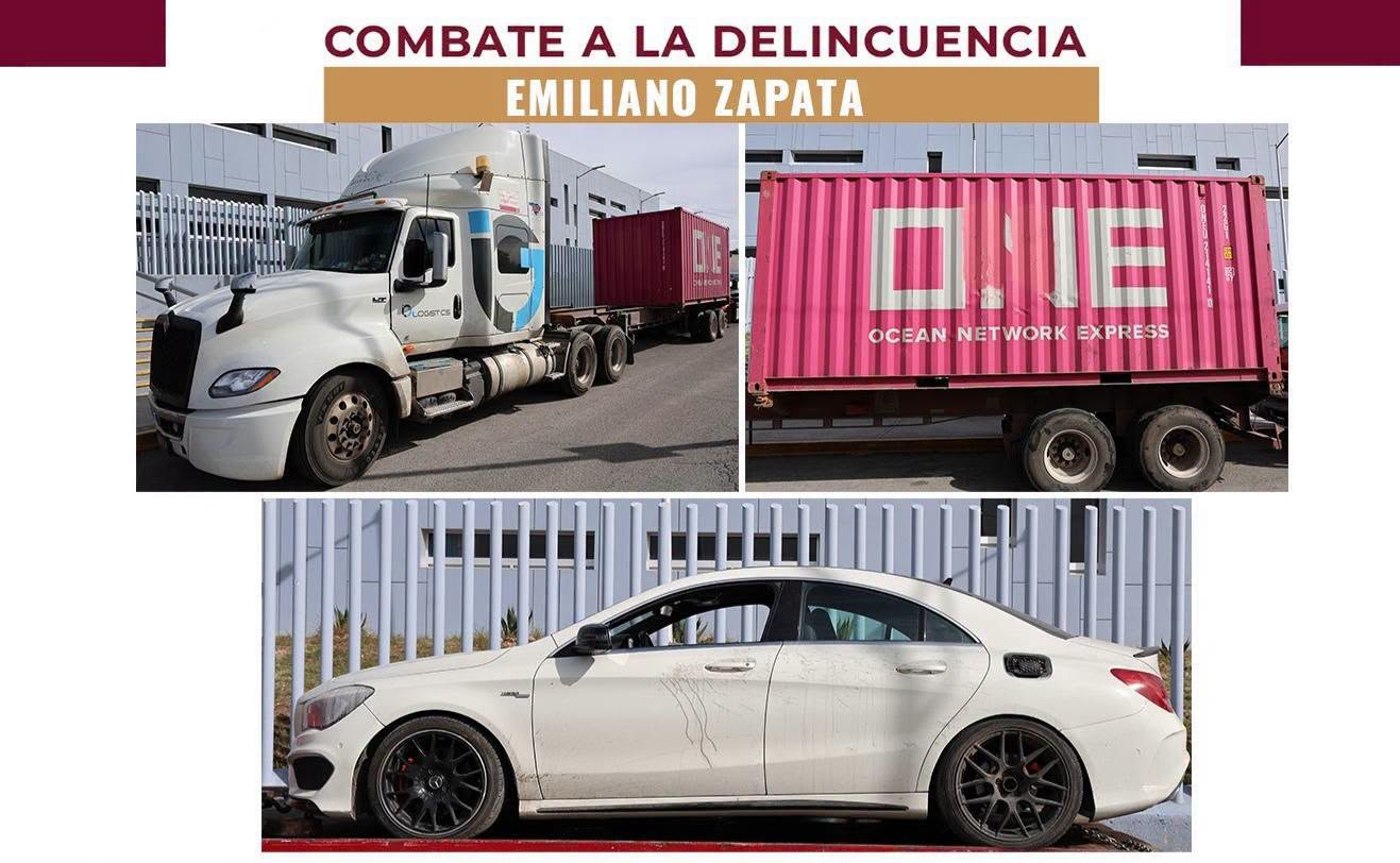 Recuperan tractocamión robado y detienen a un hombre en Emiliano Zapata Post feature image