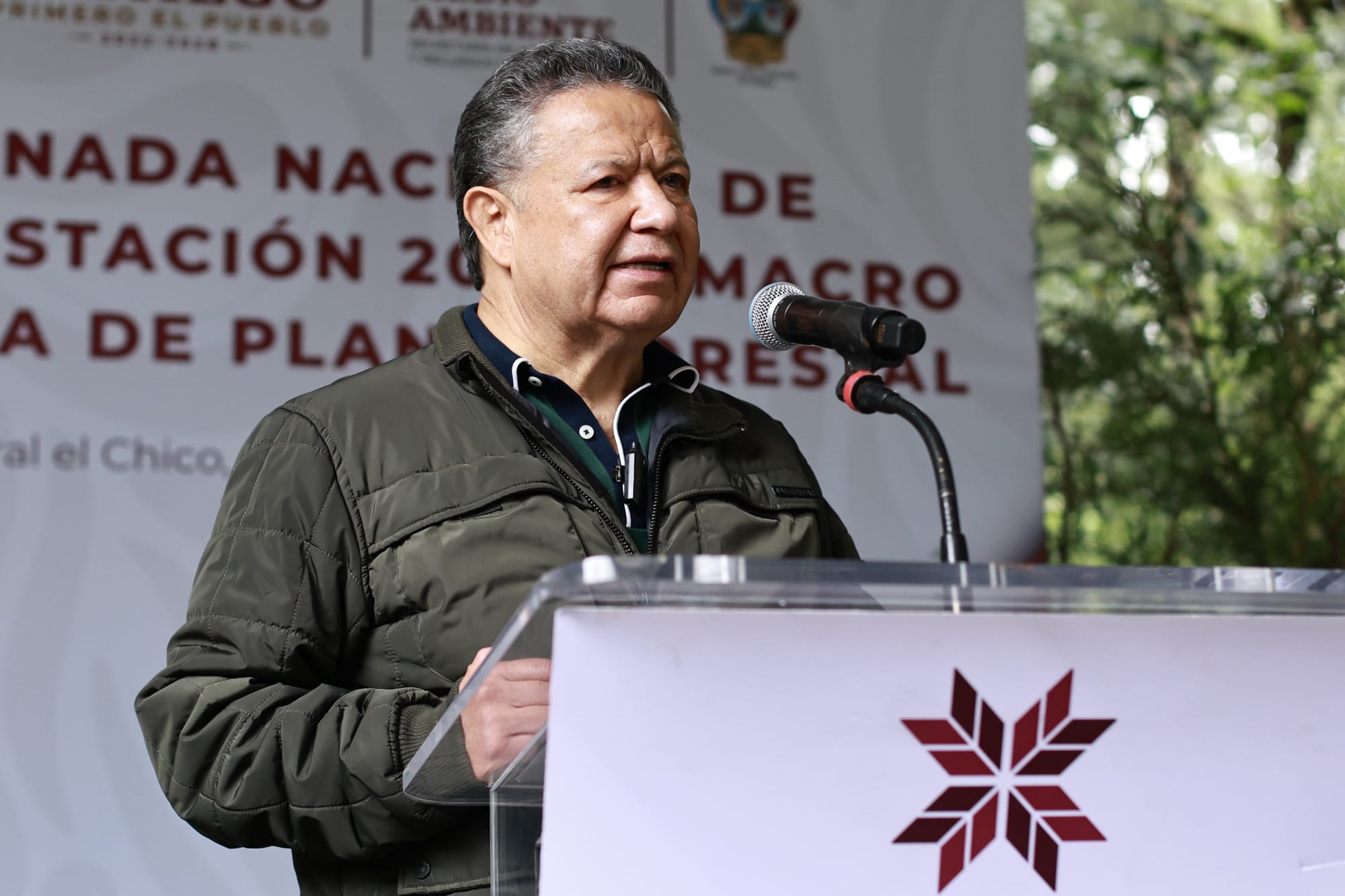 Menchaca entrega dos millones de plantas para reforestar los 84 municipios de Hidalgo