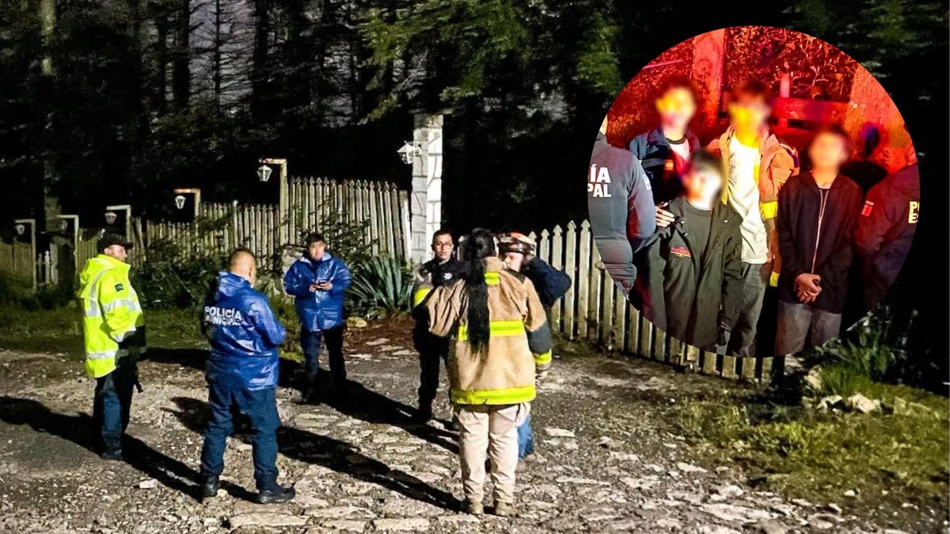 Localizan sanos y salvos a cuatro jóvenes extraviados en el Valle de los Enamorados
