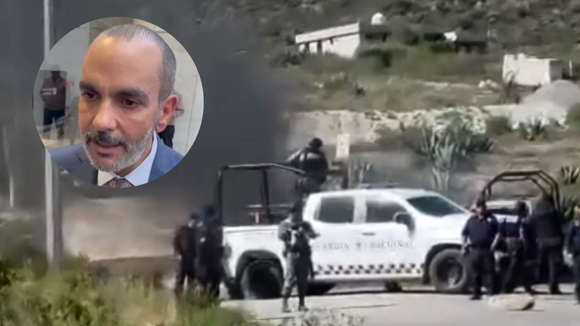 Dan de baja a MP de Ixmiquilpan tras operativo que terminó con quema de patrullas