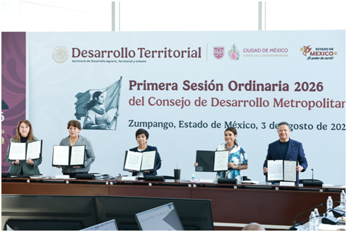 Tula y municipios del sur de Hidalgo se integran a la Zona Metropolitana del Valle de México