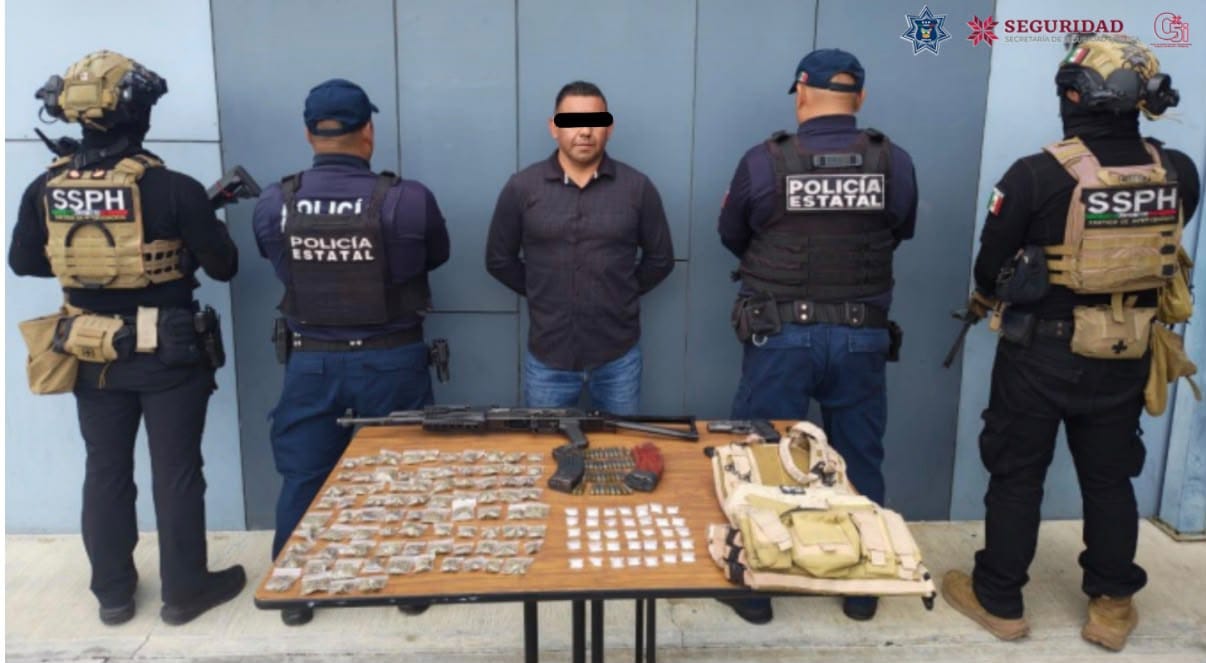 Detienen a líder de un grupo criminal en Tula imagen destacada