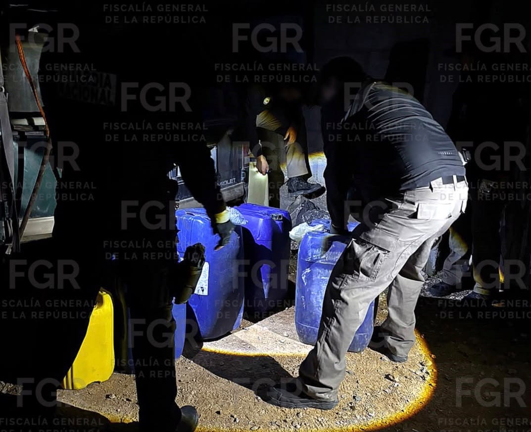 Asegura la FGR 7 mil 600 litros de hidrocarburo en Tlahuelilpan imagen destacada