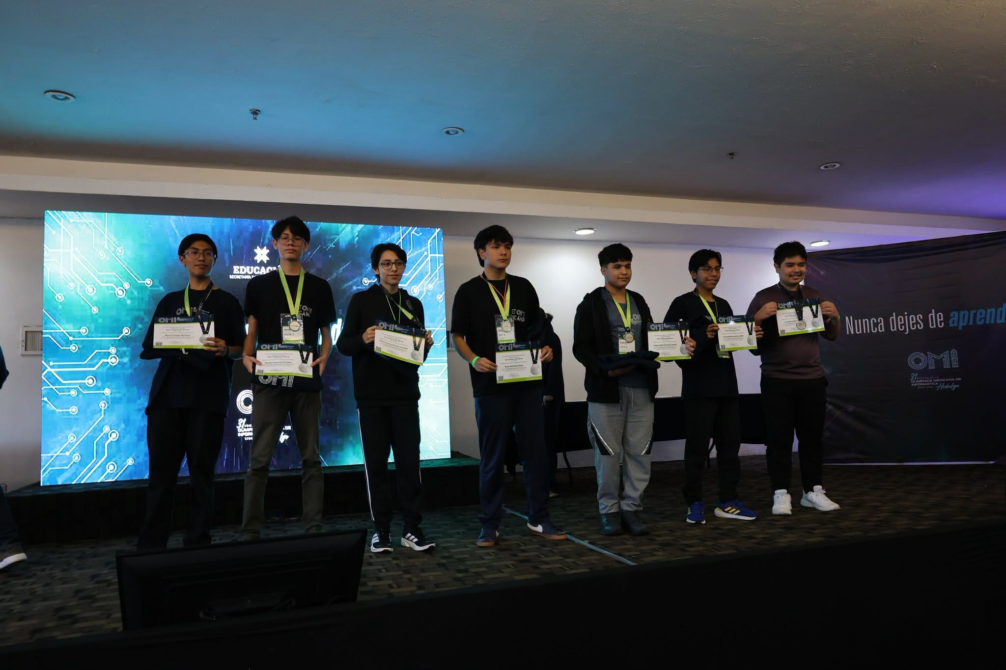 Estudiantes de Hidalgo ganan medallas en Olimpiadas Mexicanas de Informática 2026 imagen destacada