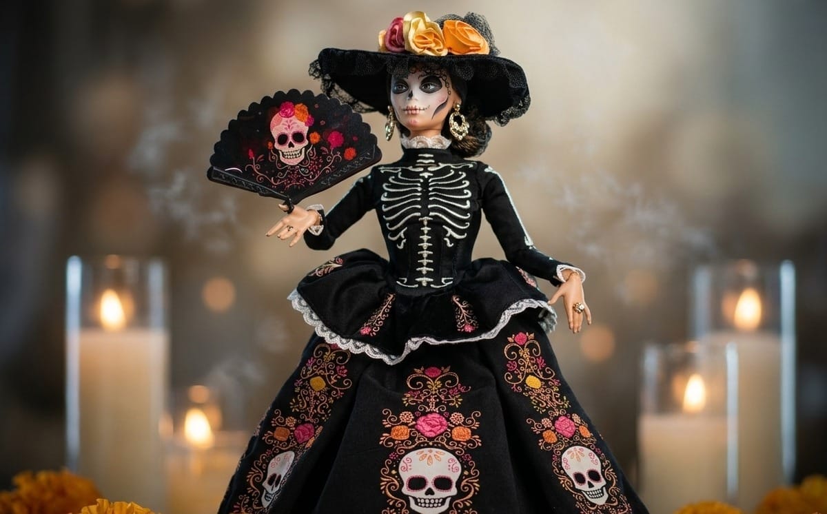 Barbie Día de Muertos 2026 sorprende con un elegante diseño inspirado en La Catrina imagen destacada