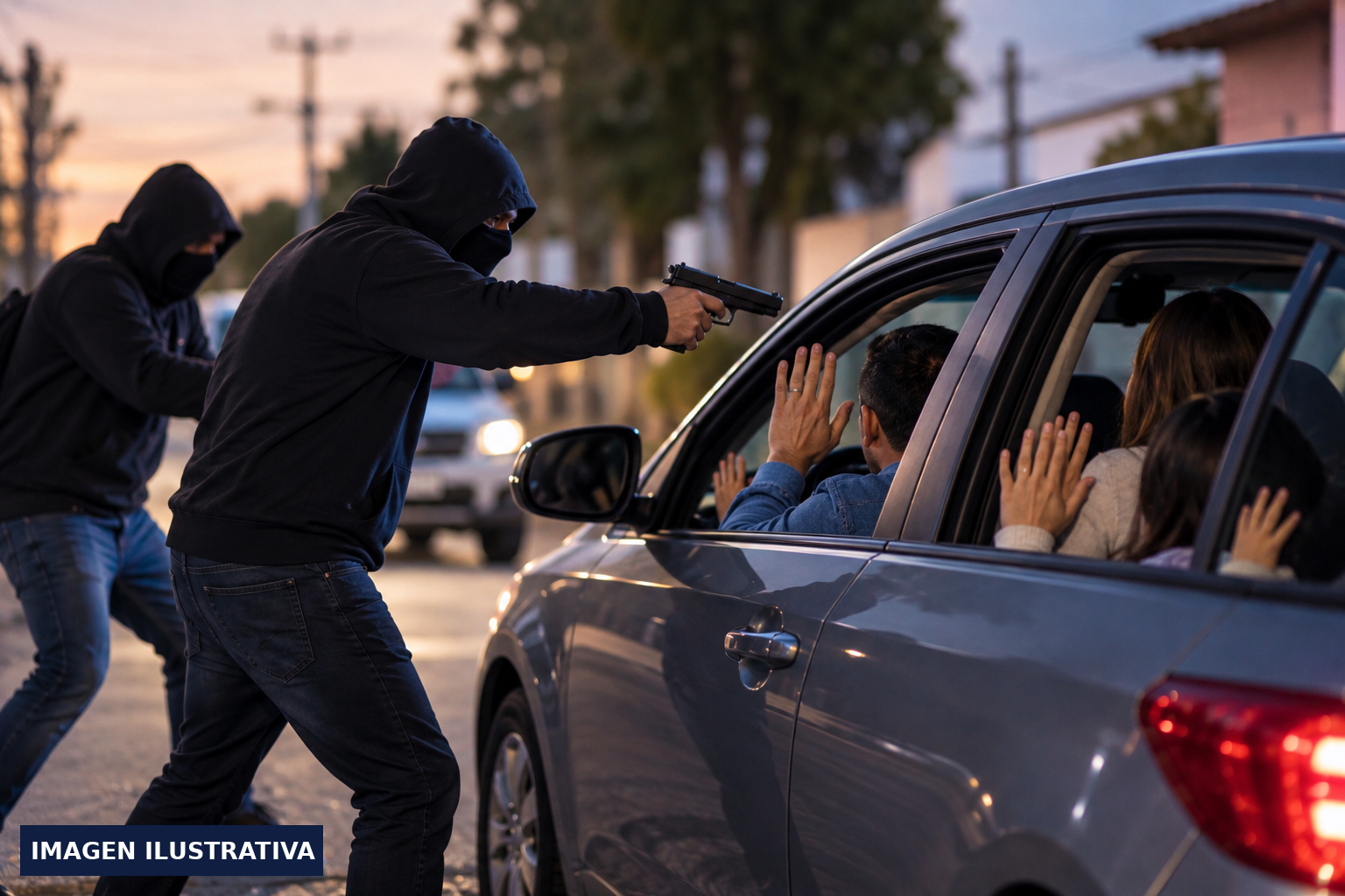 Sujetos armados disparan contra una familia durante intento de asalto en Apan imagen destacada