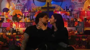 Instalan enorme ofrenda el matrimonio Aguilar - Nodal imagen destacada