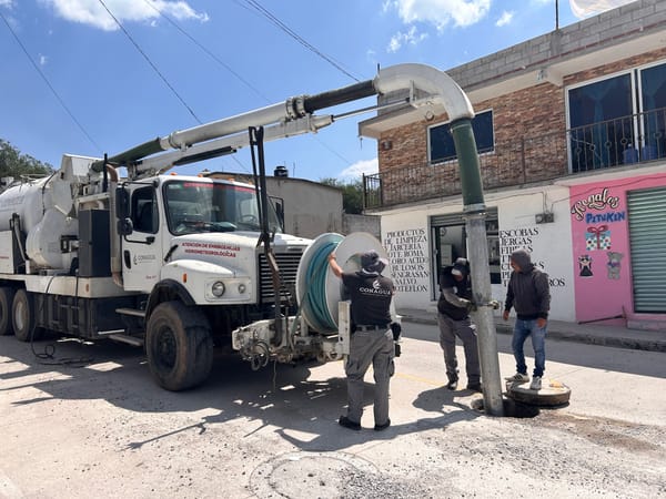 Conagua concluye desazolve de la red de drenaje en Tetepango