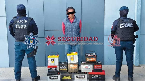 Recuperan 13 acumuladores robados: hay un detenido