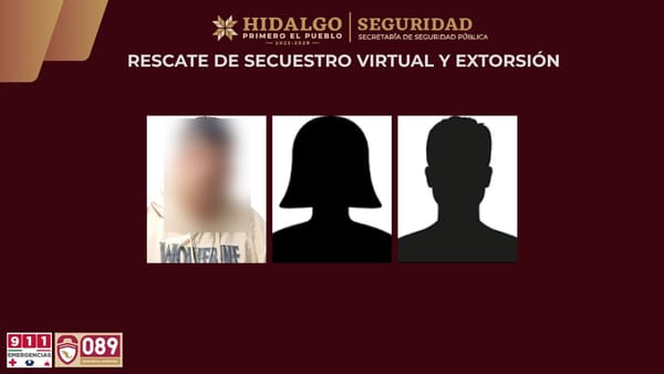 SSPH evita secuestro virtual y rescata a tres personas en Tulancingo