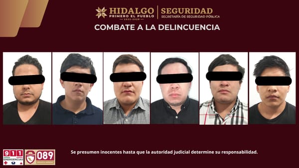 Detienen a seis hombres y aseguran armas y droga durante operativo en Tecozautla