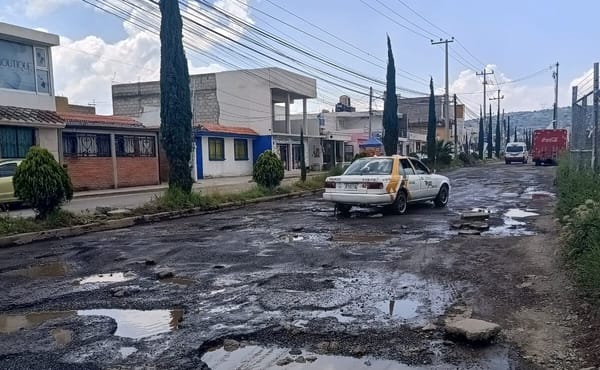 Pachuca, entre las ciudades con mayor rezago vial del país: INEGI