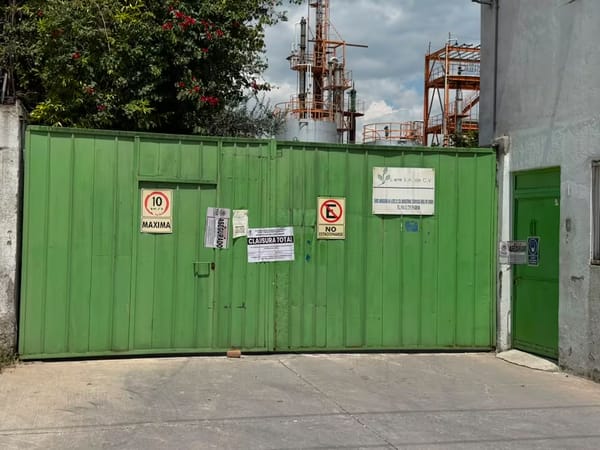 Predio asegurado por la FGR en Tizayuca arrastraba historial de clausuras por contaminación ambiental