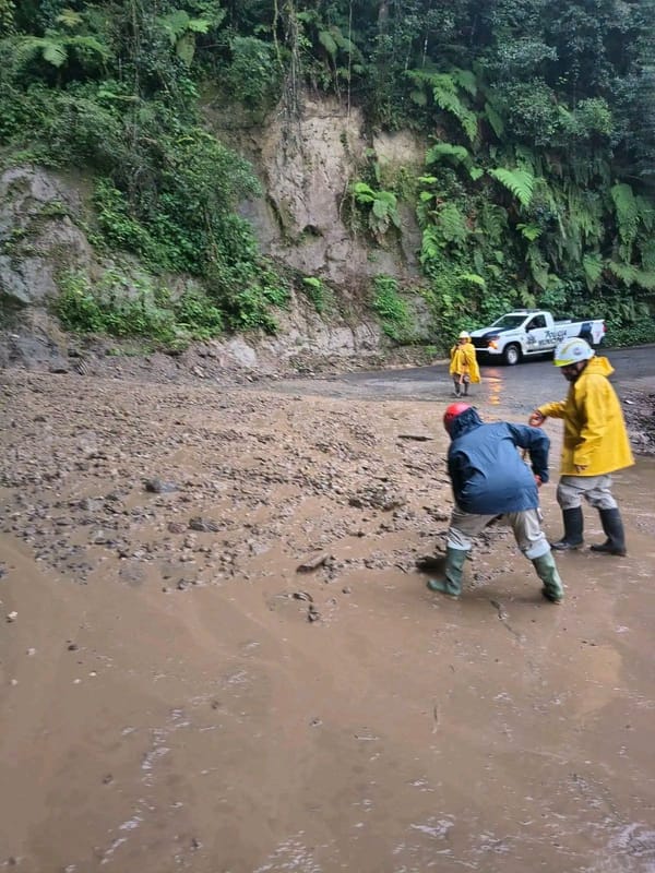 Reabren carretera Tenango–Tulancingo tras deslave