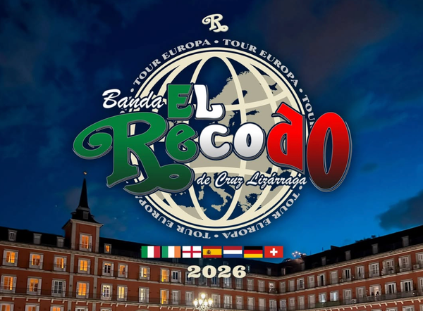 ¡México suena en Europa! Banda El Recodo presume orgullo patrio y conquista España