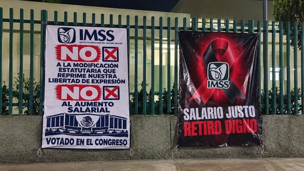Trabajadores del IMSS en Tepeji denuncian carencias y laboran bajo protesta