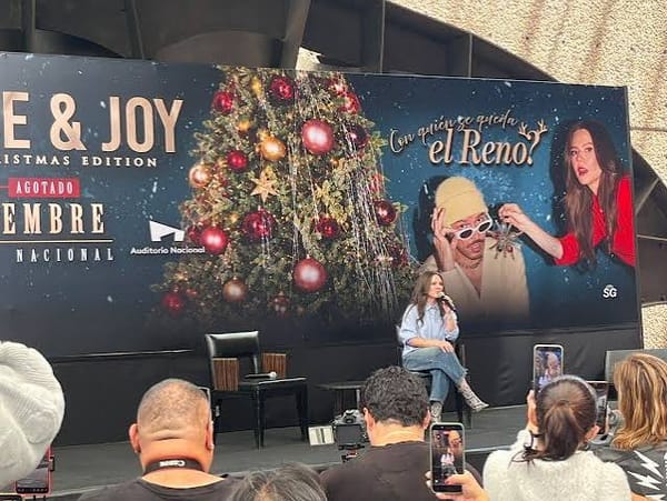 Jesse deja sola a Joy en  conferencia de prensa