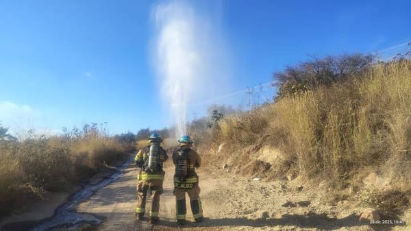 Controlan fuga de combustible en Atitalaquia