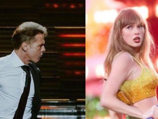 Luis Miguel comparte una foto junto a Taylor Swift en concierto