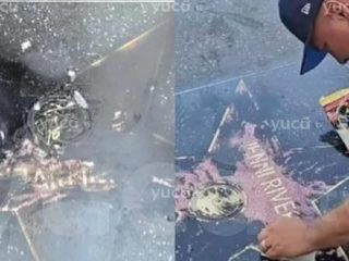 Vandalizan estrella de Jenny Rivera en Hollywood