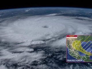 Así fue el sonido del Huracán Beryl en su llegada