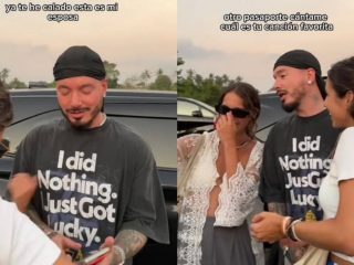 J Balvin se encuentra con fans, pero no le creen que sea él