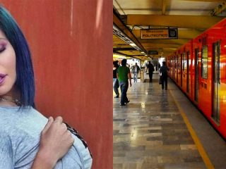 Esto pagaría Mujer Luna Bella por grabar video explícito en el Metro de la Ciudad de México