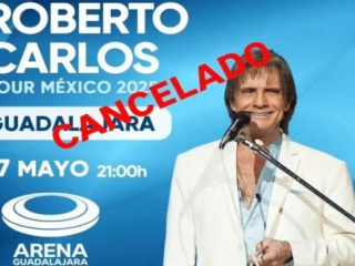 Concierto de Roberto Carlos en la Arena Guadalajara queda cancelado